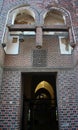 The entrance of the old Qenai mosque in Kafr el Sheikh in Egypt