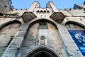 Entrance of Palais des Papes, Avignon, France