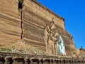 The Entrance of ancient Mingun Pahtodawgyi