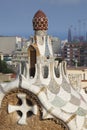 Entrance pavilion to park GÃÂ¼ell, Barcelona