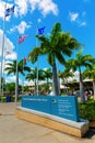Entrance of the Pearl Harbor National Memorial, Honolulu, Hawaii Royalty Free Stock Photo