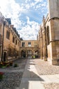 Entrance of Peterhouse, a college of Cambridge University, England Royalty Free Stock Photo