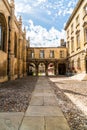 Entrance of Peterhouse, a college of Cambridge University, England Royalty Free Stock Photo