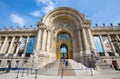 The entrance of the Petit Palais Small Palace in Paris, France Royalty Free Stock Photo