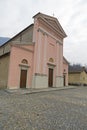 Pfarrkirche Santa Maria a Pazzalino from Lugano Royalty Free Stock Photo