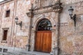 Entrance of Phylology Faculty of Salamanca University, Spain