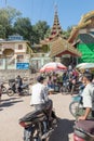 Entrance of Popa Mountain, Myanmar