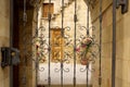 Entrance port to a traditional lebanese house in Deir El Qamar, Lebanaon Royalty Free Stock Photo