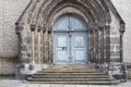 Entrance portal of a church in Germany Royalty Free Stock Photo