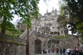 Entrance Quinta De La Regaleira Historical Center UNESCO Heritage Built By Carvalho Monteiro In The Seventeenth Century Of Roman,