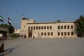 Entrance of the Ras al Khaimah Museum in the morning sun