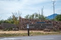 An entrance road going in Kartchner Caverns State Park, Arizona Royalty Free Stock Photo