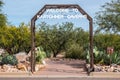 An entrance road going in Kartchner Caverns State Park, Arizona Royalty Free Stock Photo