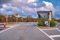 Entrance road in Pinnacles Desert, Western Australia Royalty Free Stock Photo