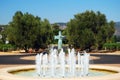 The entrance of the Robert Mondavi winery in the Napa Valley