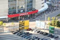 Entrance of Rogers Center where the baseball team Blue Jays play