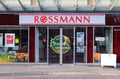 Entrance of a Rossmann Store in Germany. Rossmann is the second largest drugstore chain in Germa