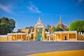 The entrance of Royal palace, Phnom Penh, Cambodia.