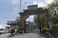 Entrance of a Rumtek Monastery near Gangtok,Sikkim,India