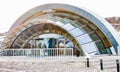 entrance of salt mine Salina Turda