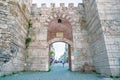 Entrance of Saltanat(sultanate)Gate of Bursa Castle in Bursa Turkey