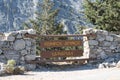 Entrance Samaria gorge, crete