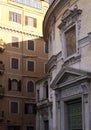 Entrance of San Bernardo alle Terme church in Rome