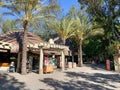 Entrance of San Diego safari park zoo in San Diego Royalty Free Stock Photo