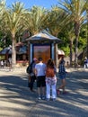 Entrance of San Diego safari park zoo in San Diego Royalty Free Stock Photo