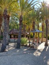 Entrance of San Diego safari park zoo in San Diego Royalty Free Stock Photo