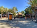 Entrance of San Diego safari park zoo in San Diego Royalty Free Stock Photo