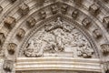 Entrance, Santa Maria Cathedral Church; Seville Royalty Free Stock Photo