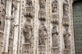 Entrance, Santa Maria Cathedral Church; Seville Royalty Free Stock Photo