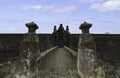 Entrance of the Sao Joao Baptista fortress, Angra do Heroismo, Terceira island, Azores