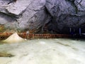 Scarisoara cave, Apuseni Mountains, Romania Royalty Free Stock Photo