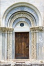 Entrance in Serbian Orthodox monastery Studenica