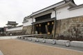 Entrance shogun castle Nijo in Kyoto, Japan