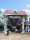 Entrance of Shri Krishna Temple, Ambalpuram