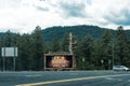 An Entrance Sign at Bearizona, Williams, Arizona Royalty Free Stock Photo