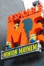 Entrance Sign of Despicable Me Minion Mayhem