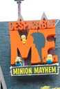 Entrance Sign of Despicable Me Minion Mayhem