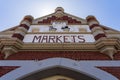 Entrance sign of the Fremantle Markets