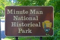 Minute Man National Historical Park, Concord, MA, USA Royalty Free Stock Photo