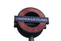 Entrance sign to the London Underground