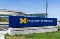 Entrance Sign to the University of Michigan