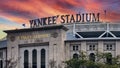 New York, USA January 3, 2024: Yankee Stadium in the Bronx