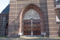 Entrance of the he Sint Vitus church, Netherlands