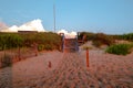 Entrance Stairs to Duck Beach