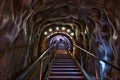 Entrance stairs in Salt Mine