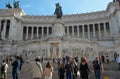 Victor Emmanuel II National Monument in Rome, Italy Royalty Free Stock Photo